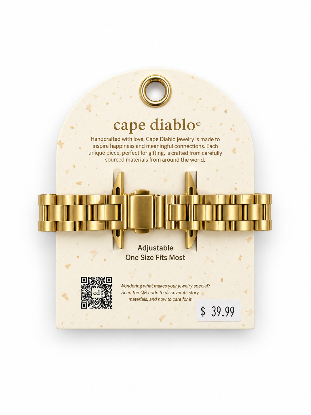 Classic Gold Luxury Apple Watch Band