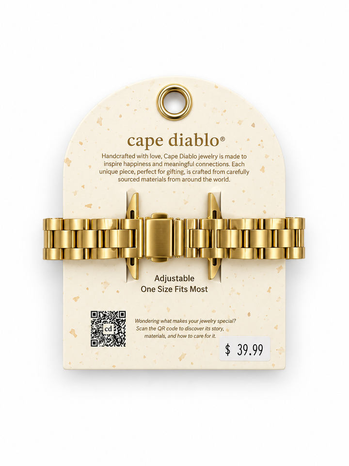 Classic Gold Luxury Apple Watch Band