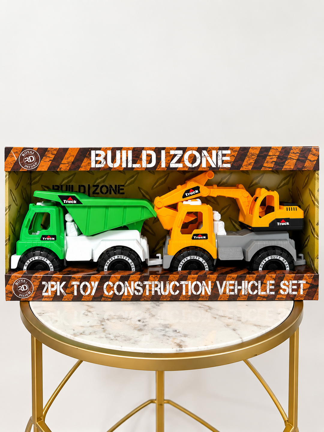 Jumbo Construction Theme Truck Toy Set