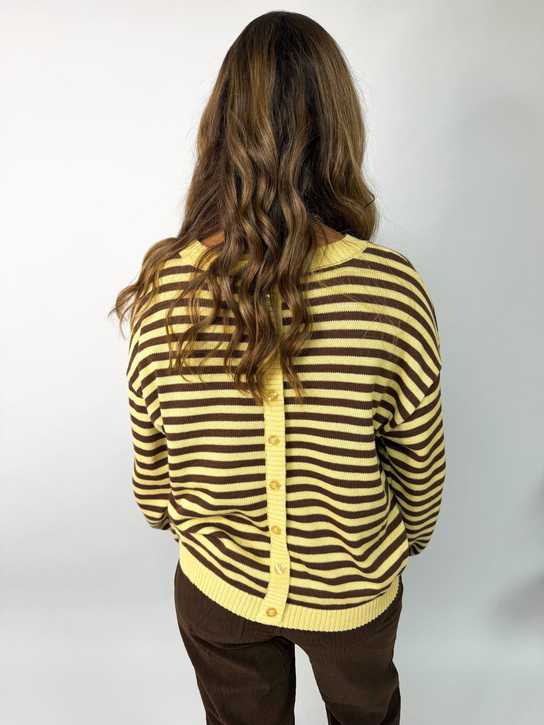 Banana Striped Sweater