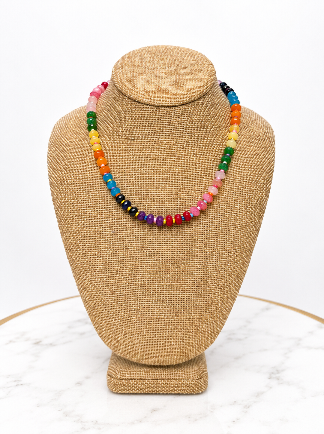 Multicolored Beaded Necklace