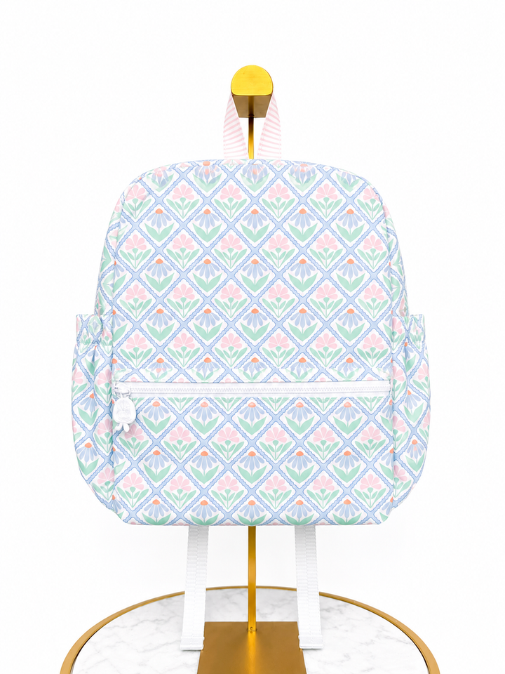 Apple Of My Isla Pastel Floral Backpack