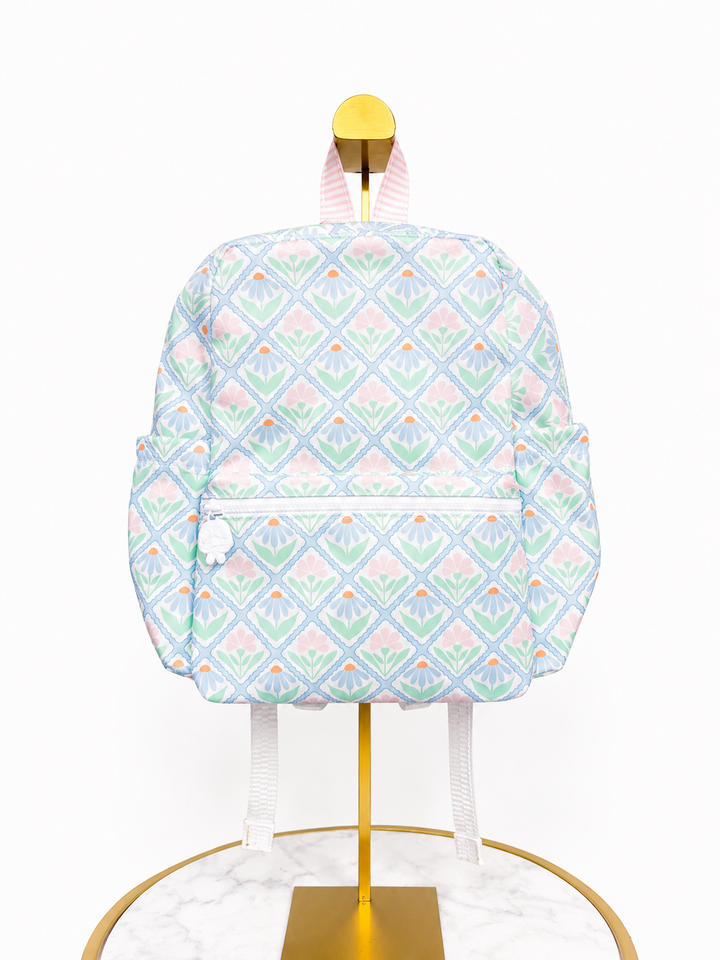 Apple Of My Isla Pastel Floral Backpack