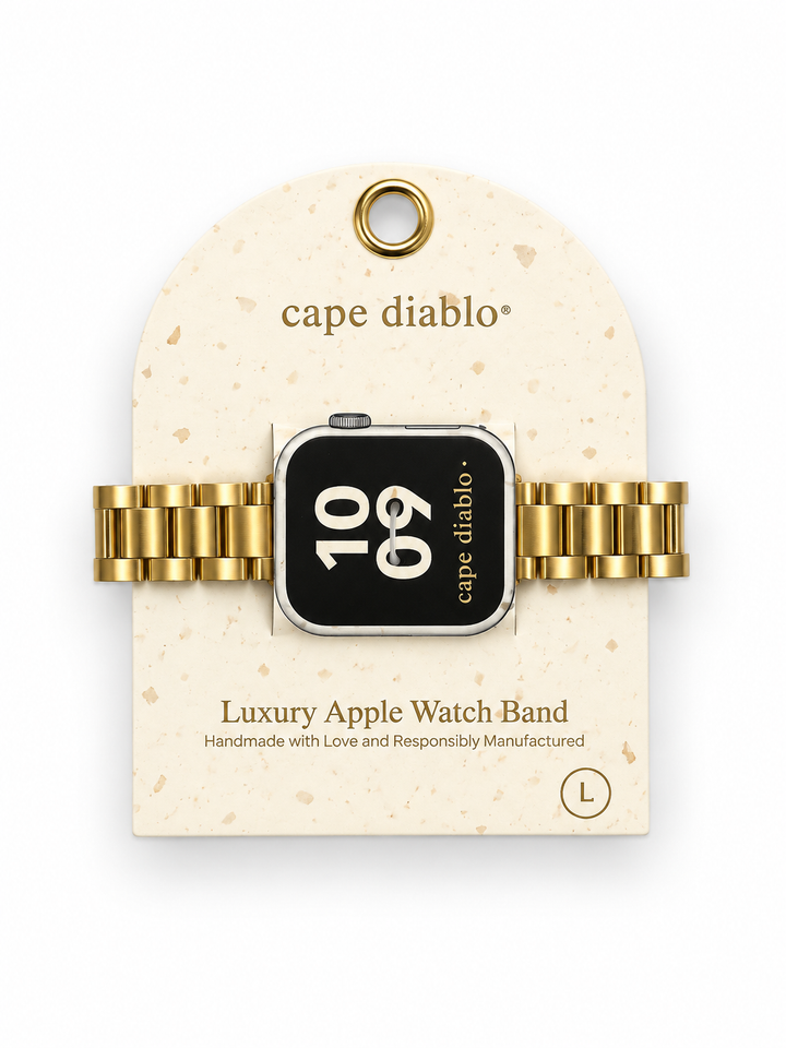 Classic Gold Luxury Apple Watch Band