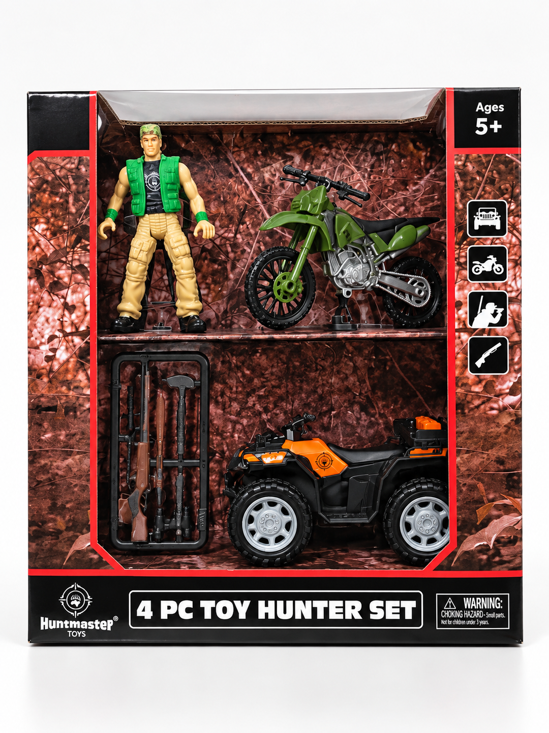 Huntmaster 4 Piece Toy Set