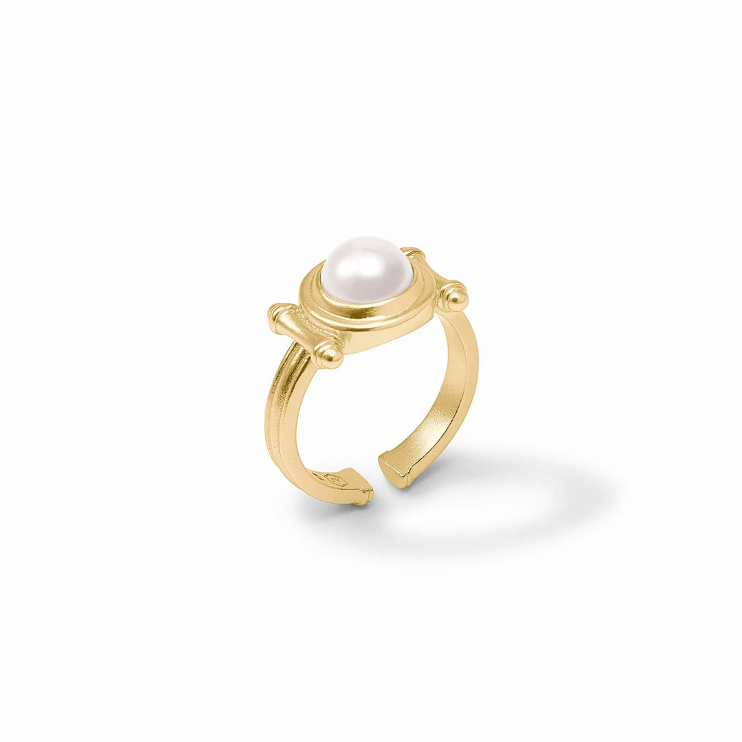 Julie Vos Bamboo Stone Ring
