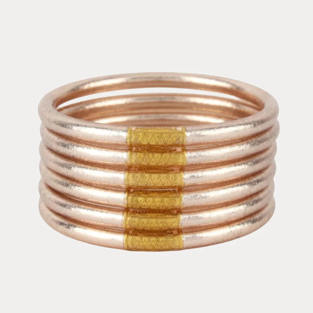 BUDHAGIRL All Weather Bangles (Set of 6)