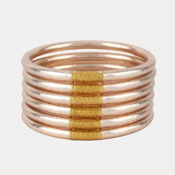BUDHAGIRL All Weather Bangles (Set of 6)