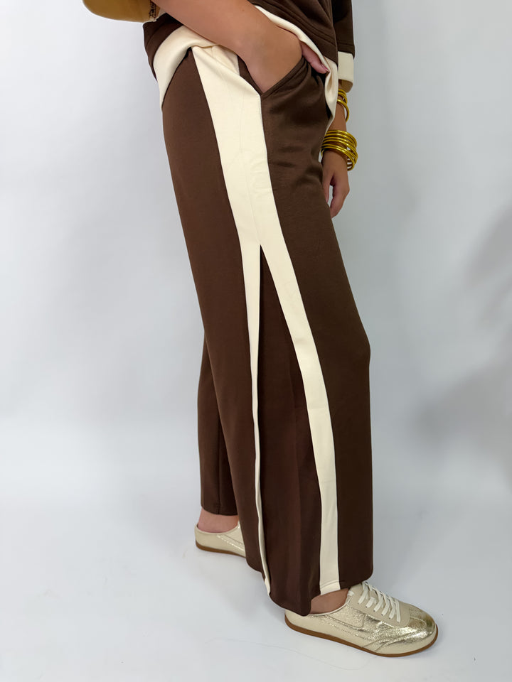 Coco Brown Butter Pant Set
