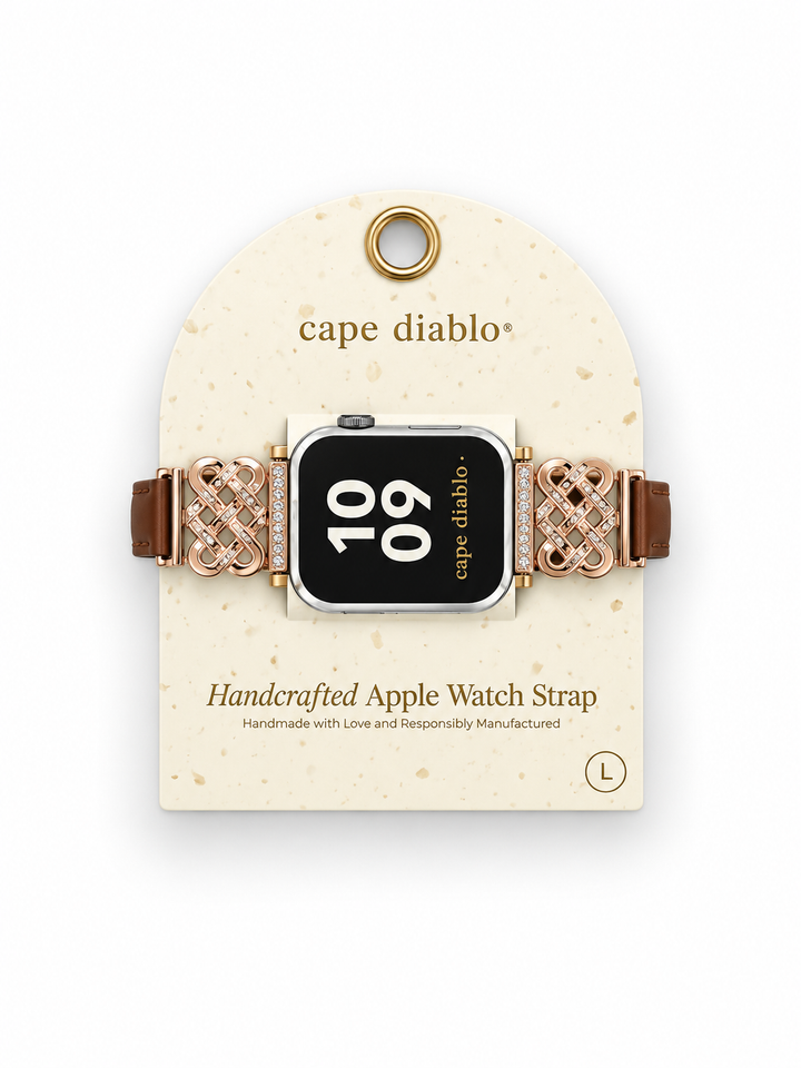 Braided Leather Apple Watch Band