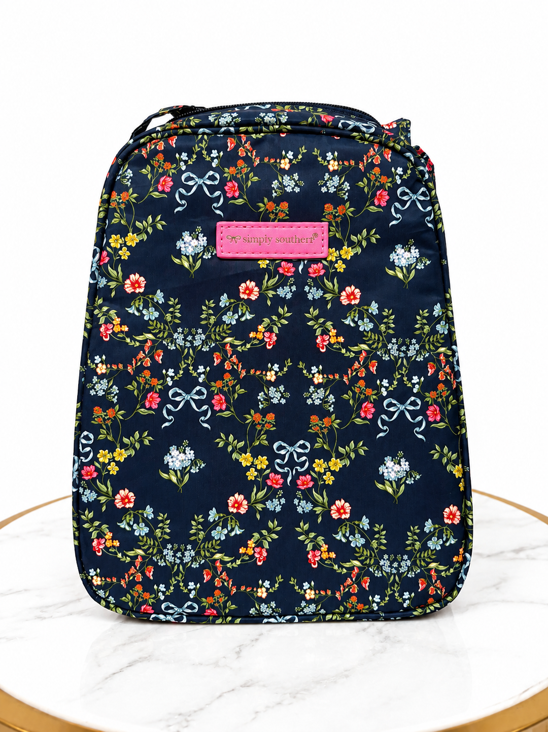 Simply Southern Bow Floral Lunch Bag