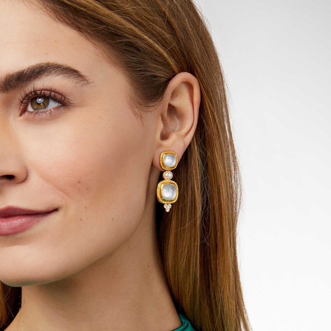 Julie Vos Tudor Statement Earrings