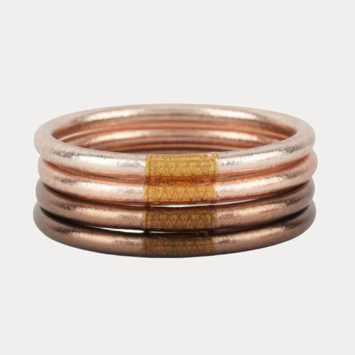 BUDHAGIRL Multi All Weather Bangles (Set of 4)