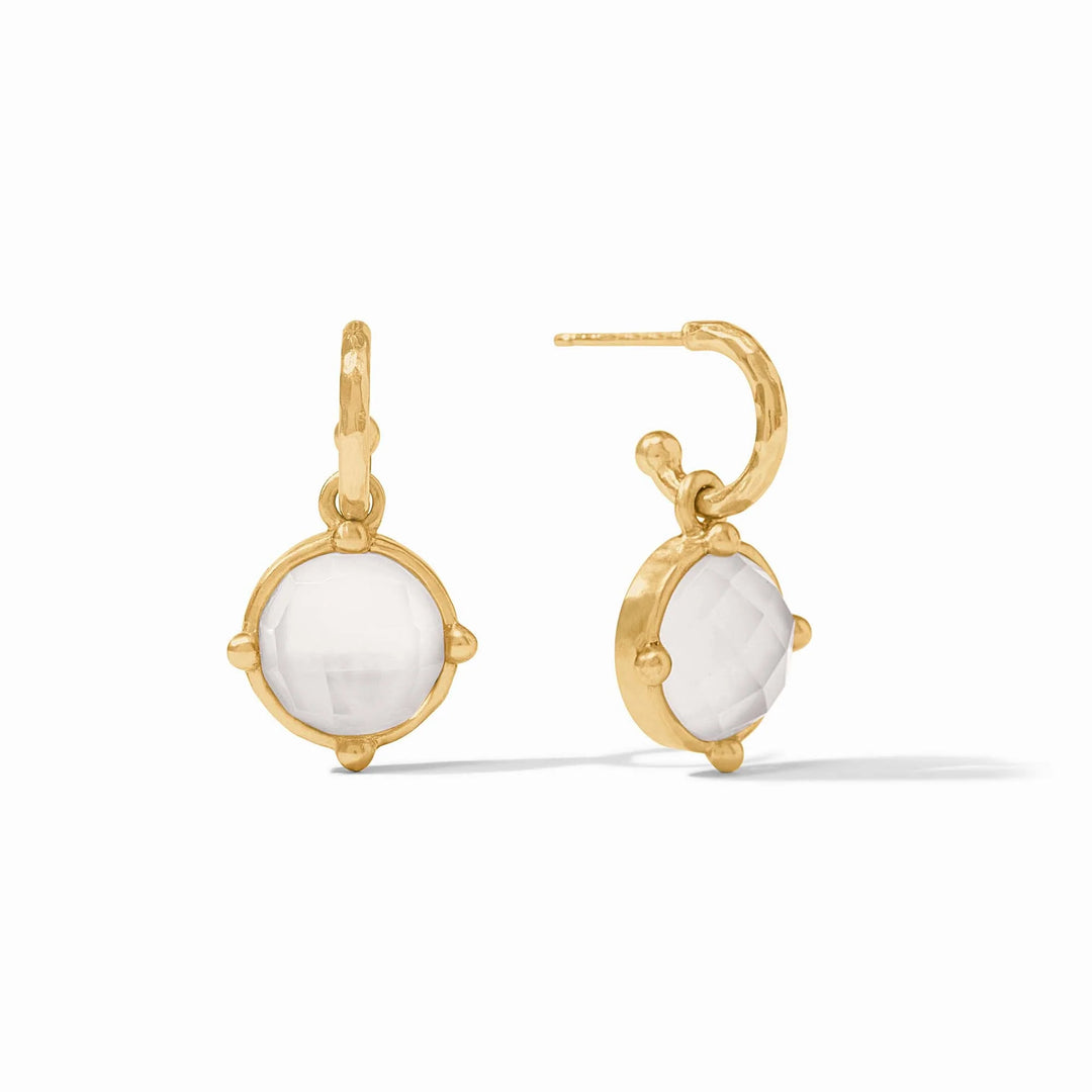 Julie Vos Honeybee Hoop &amp; Charm Earrings