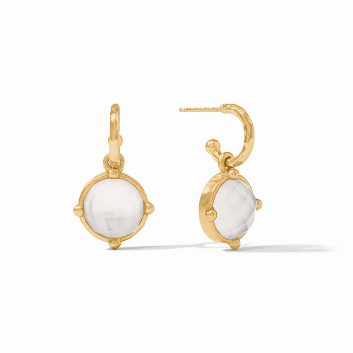 Julie Vos Honeybee Hoop &amp; Charm Earrings