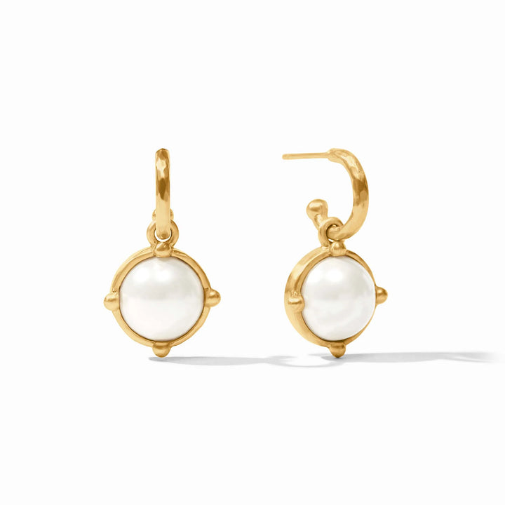 Julie Vos Honeybee Hoop &amp; Charm Earrings