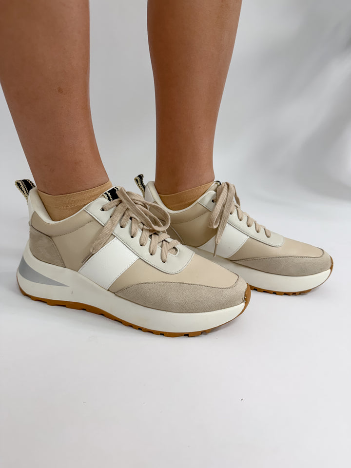 Serafina Beige Sneakers