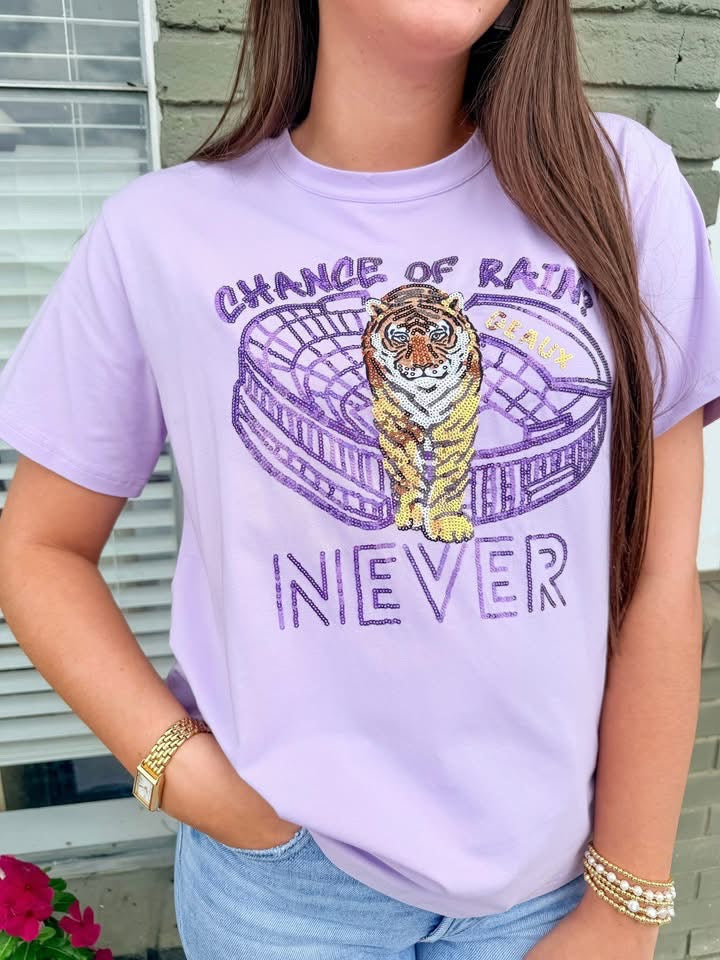 Chance Of Rain Sequin Shirt
