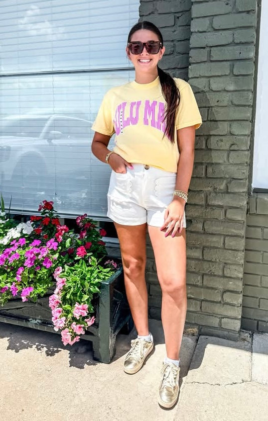 Scallop Pocket Colette Shorts