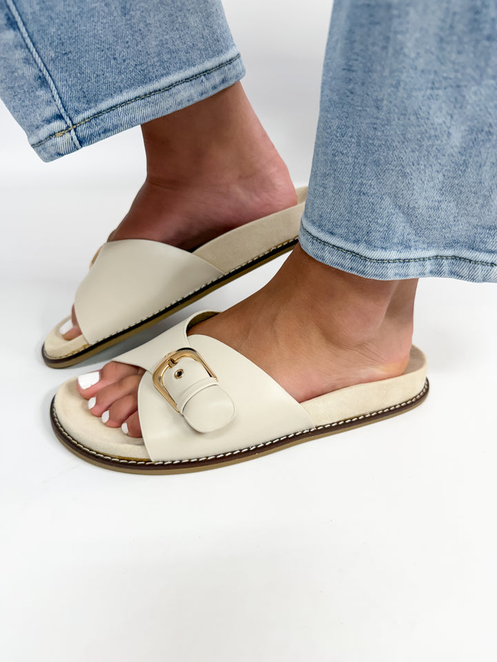 Passport Ivory Sandals