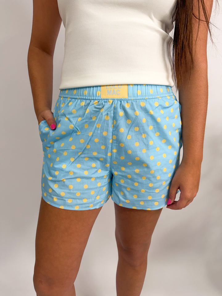 Lulu Mac Polka Dot Boxer Shorts