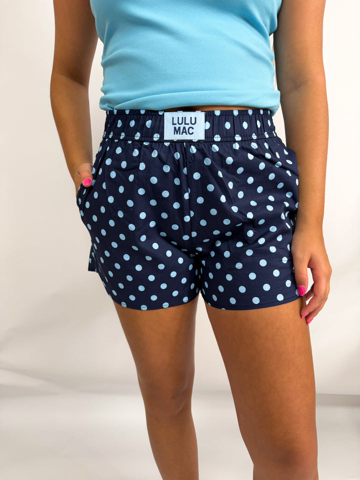 Lulu Mac Polka Dot Boxer Shorts