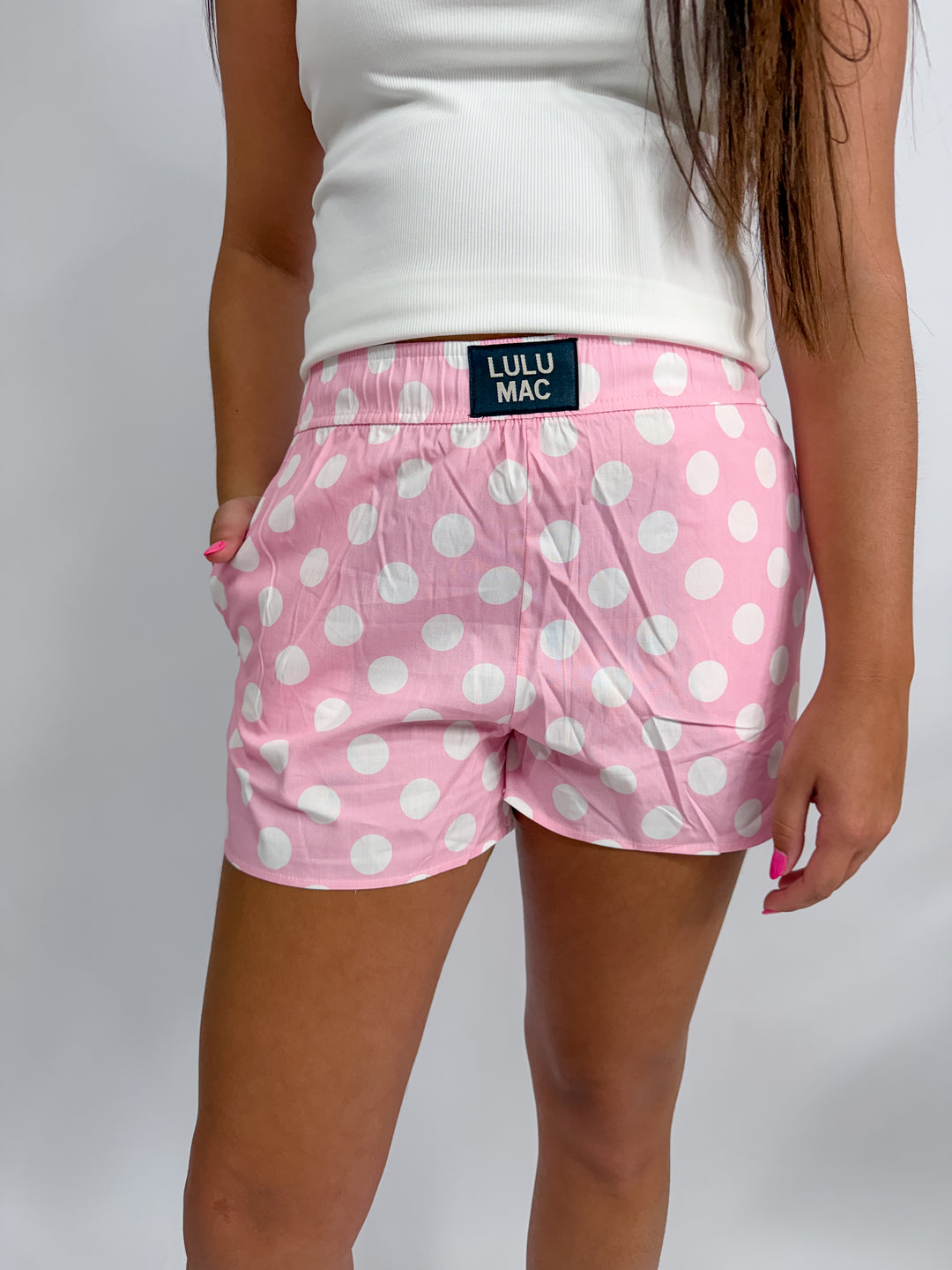 Lulu Mac Polka Dot Boxer Shorts