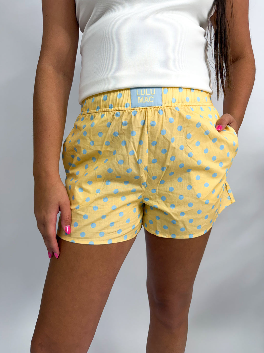 Lulu Mac Polka Dot Boxer Shorts