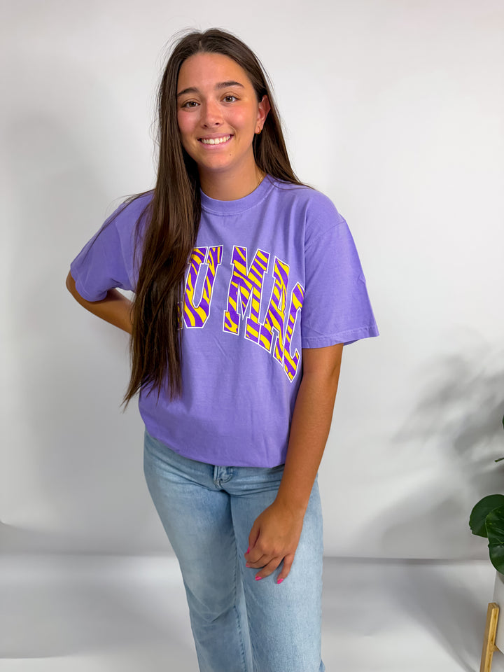 Lulu Mac Tiger Stripe Tee