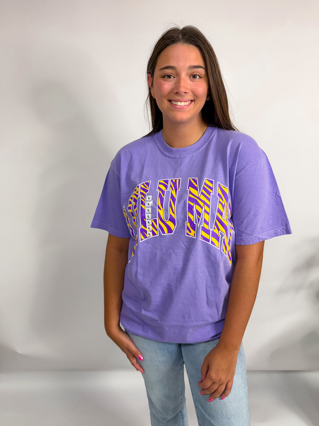 Lulu Mac Tiger Stripe Tee