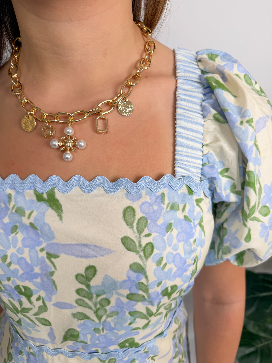 Dev Gold Necklace