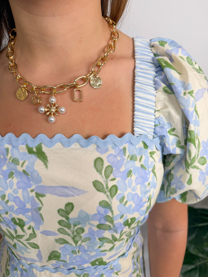 Dev Gold Necklace