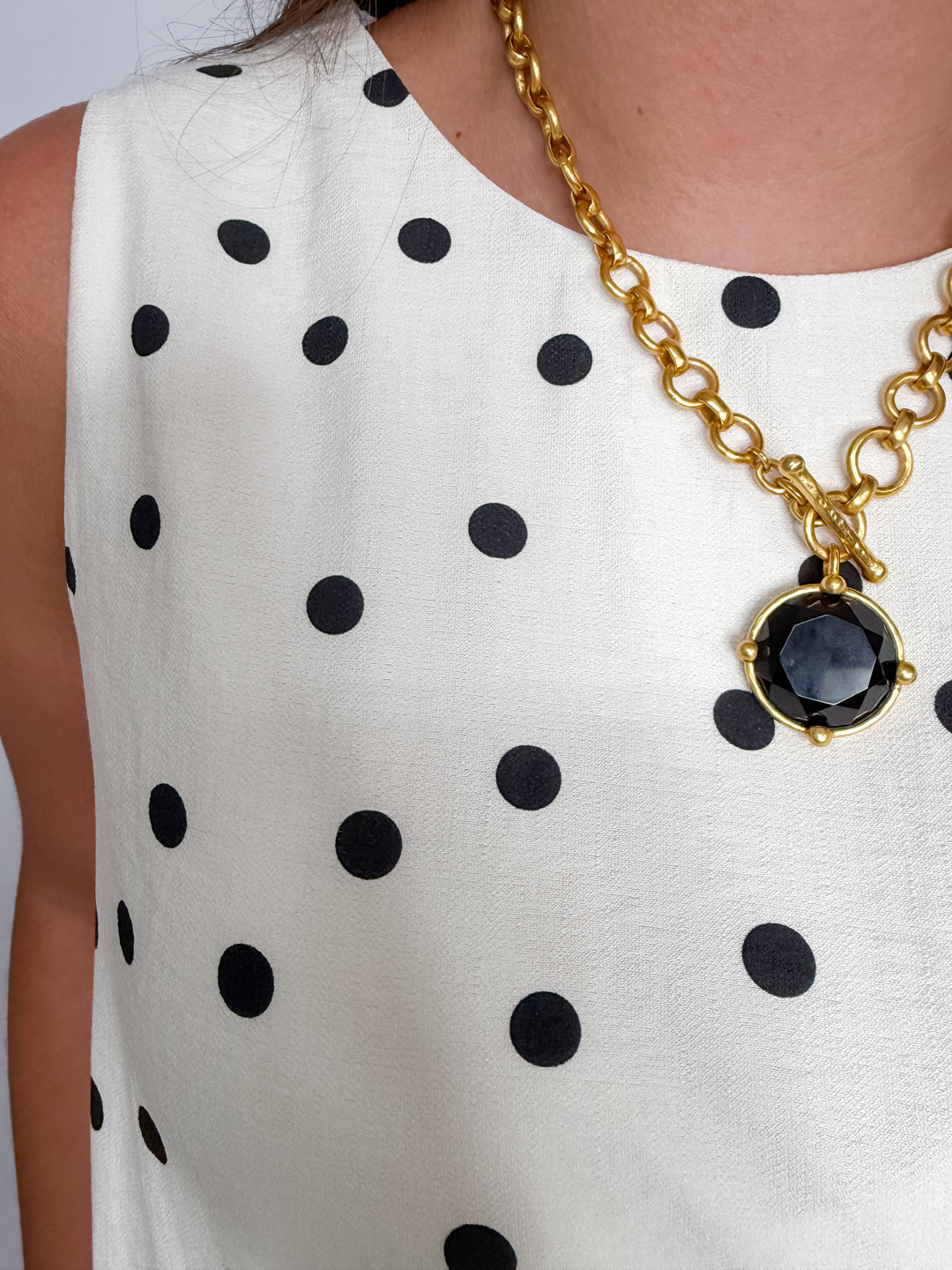 Polka Dot Midi Dress