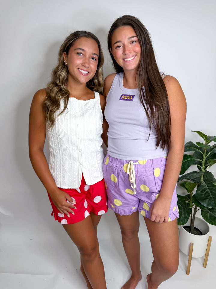 Gameday Polka Dot Shorts