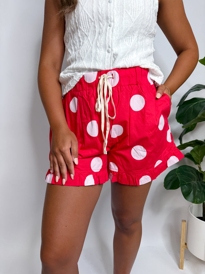 Gameday Polka Dot Shorts