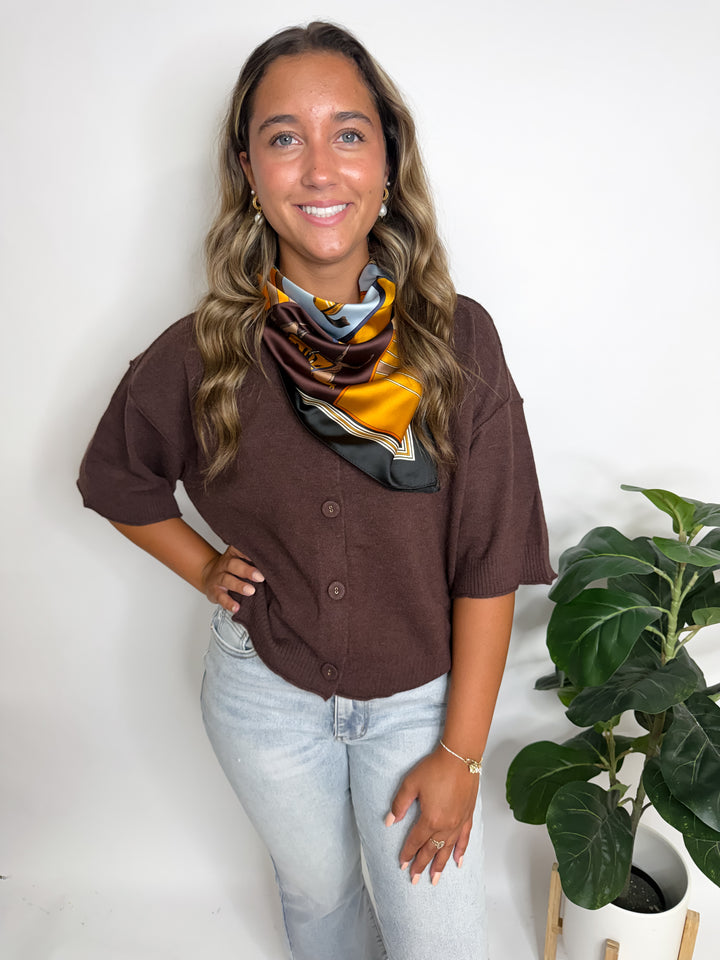 Chocolate Cardigan