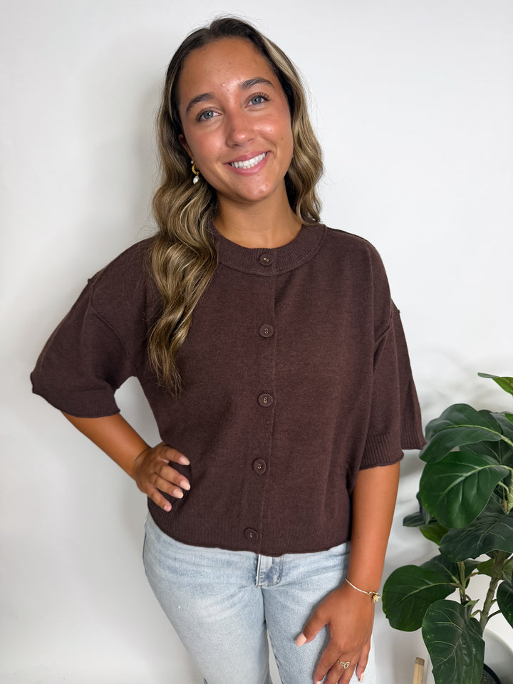Chocolate Cardigan