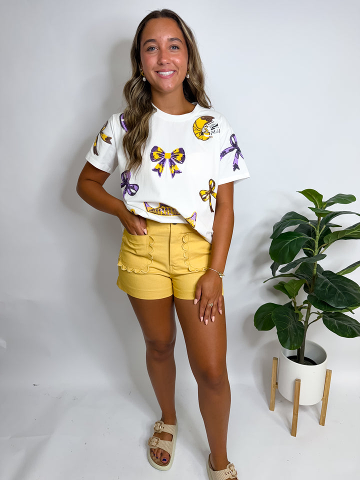 Gameday Bowiful Sequin Shirt