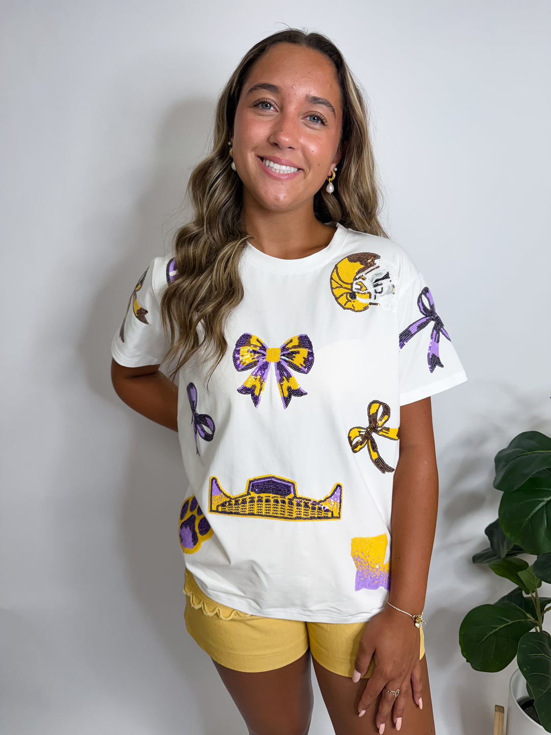 Gameday Bowiful Sequin Shirt