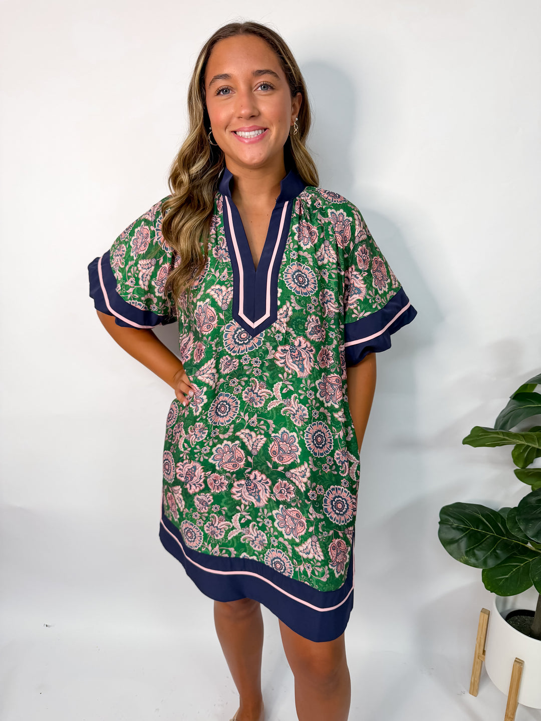 Tuckerblush Paisley Dress
