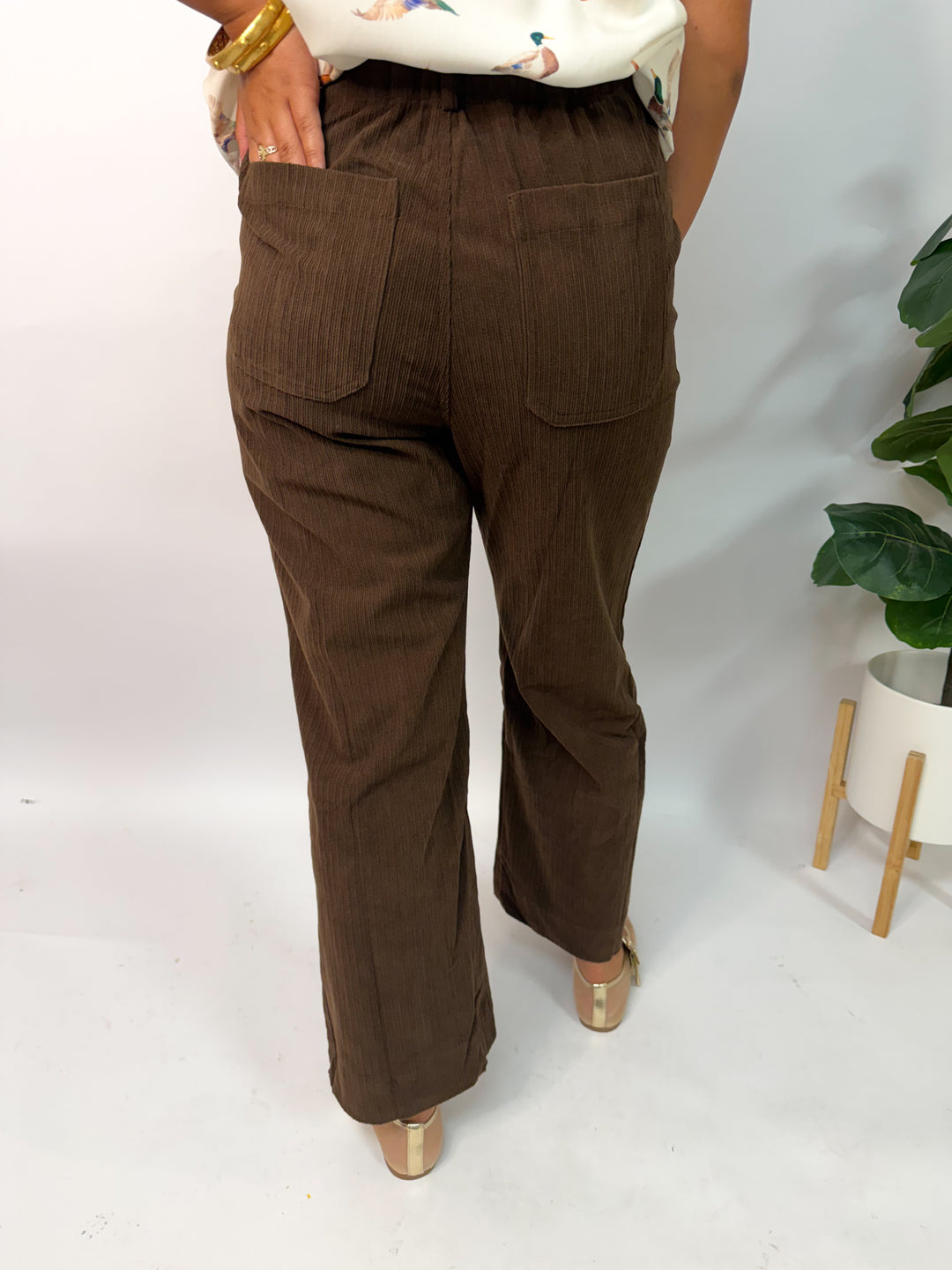 Chocolate Corduroy Pants