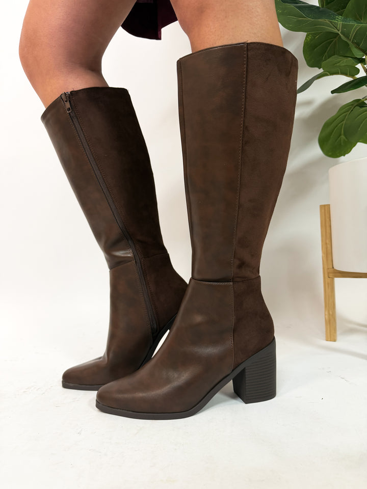 Study Brown Boots