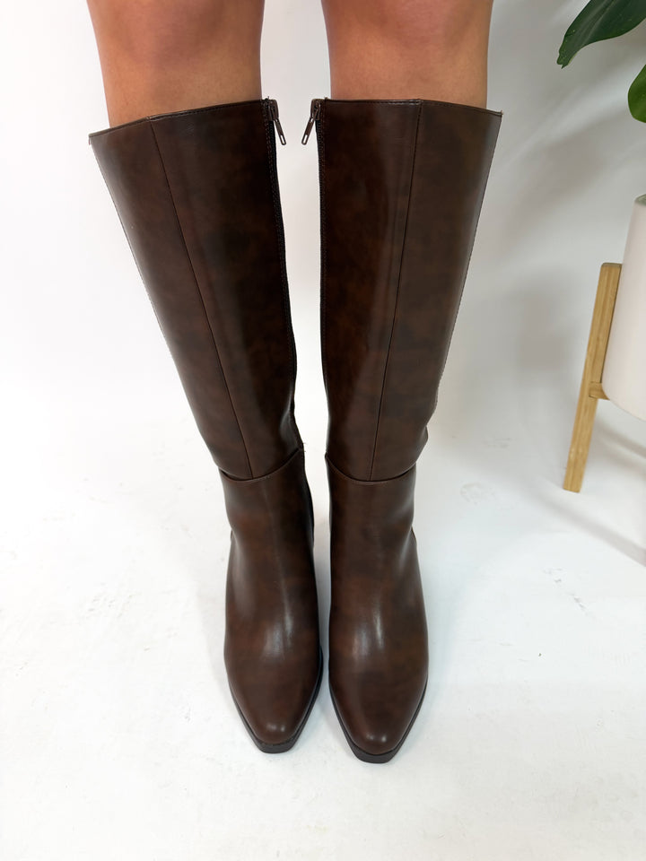 Study Brown Boots
