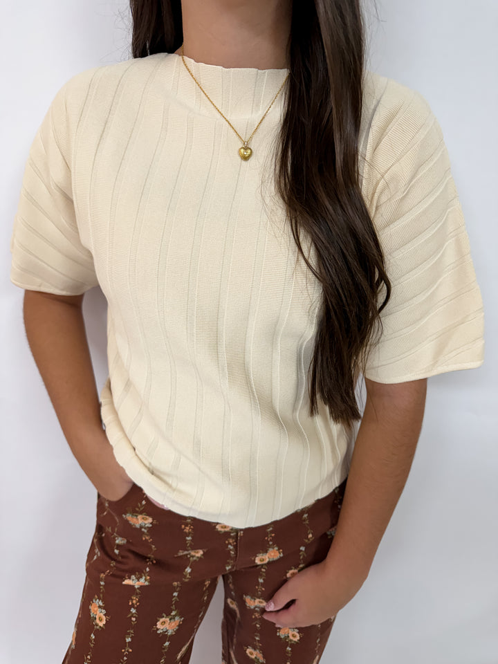 Ecru Elevated Sweater