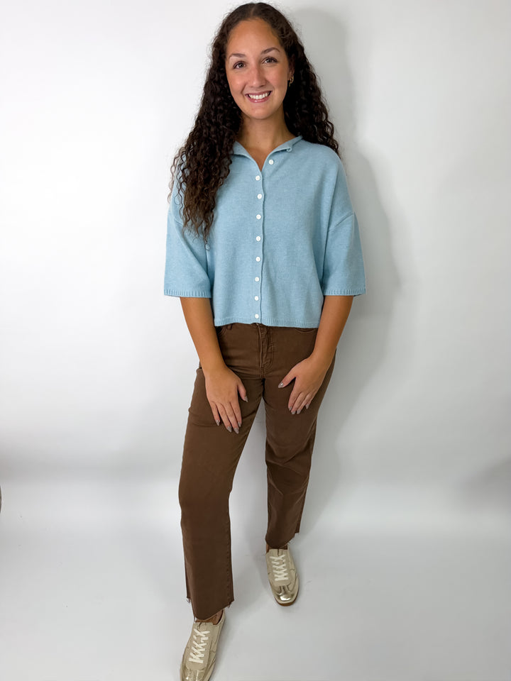 Baby Blue Sweater