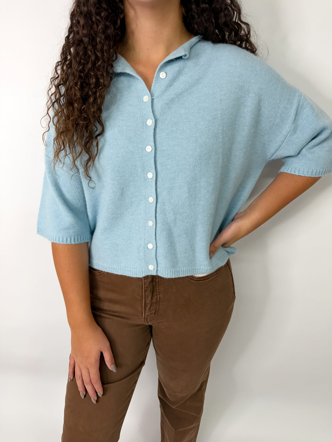 Baby Blue Sweater