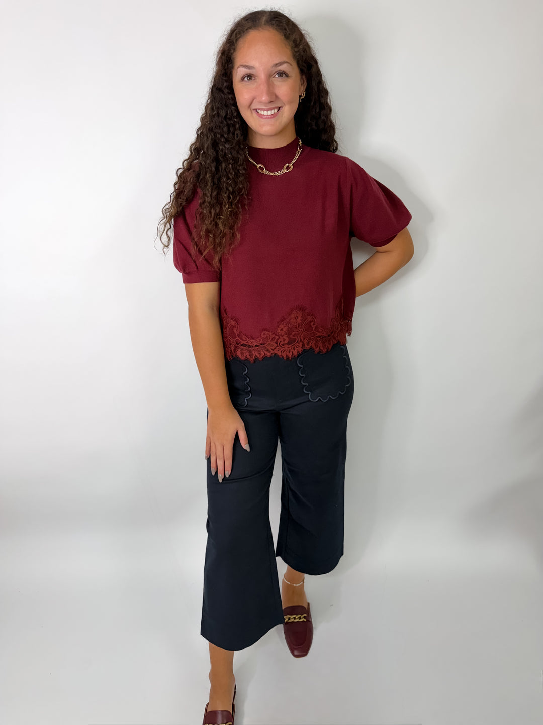 Lace + Grace Sweater