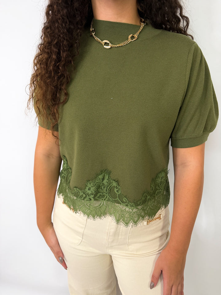 Lace + Grace Sweater