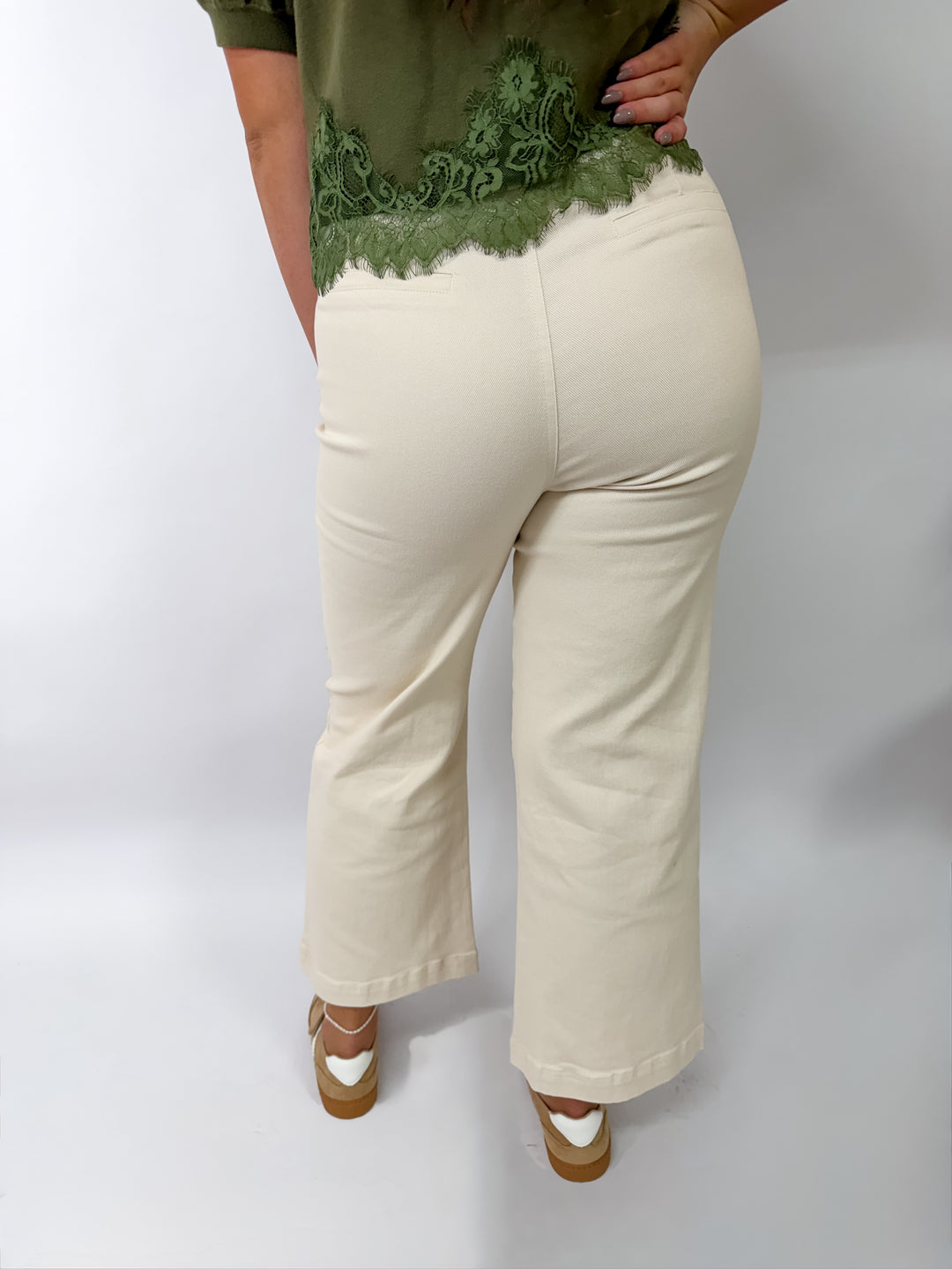 Ecru Horse Bit Pants