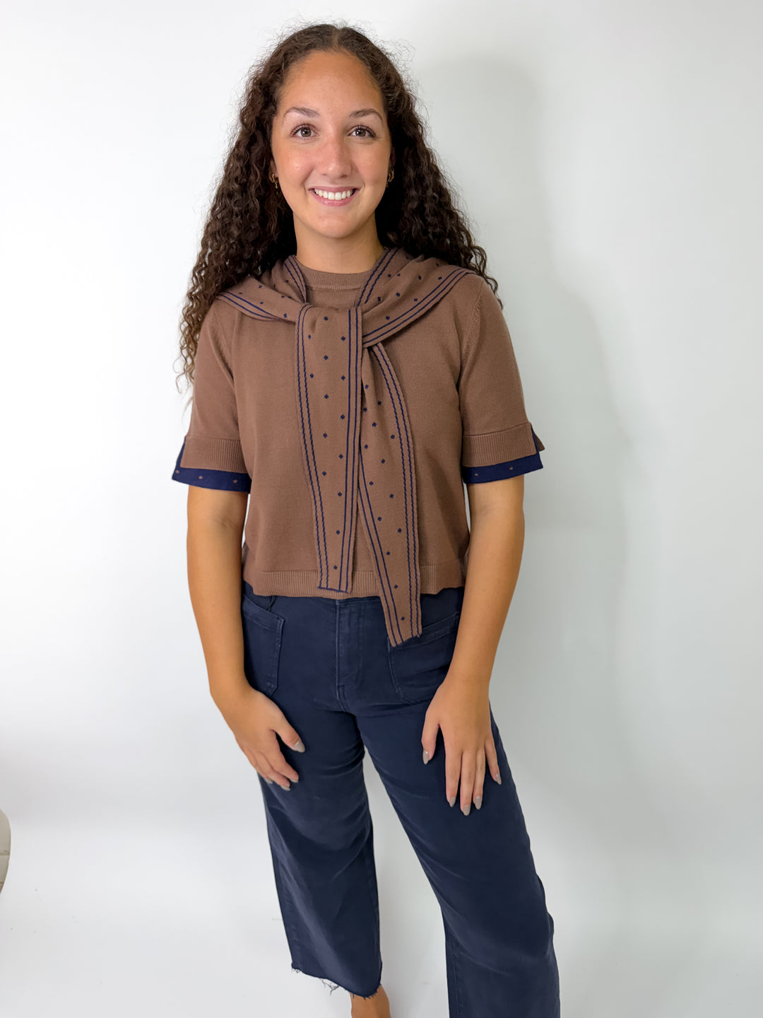 Coco Denim Top